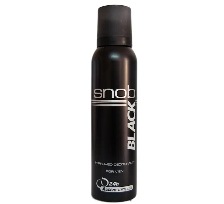Snob Deo 150ml Black