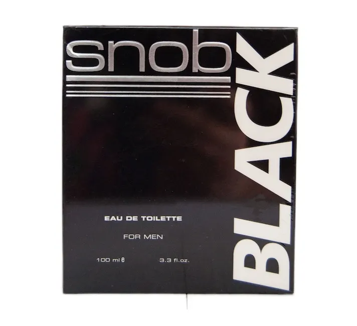 Snob Edt 100ml Black