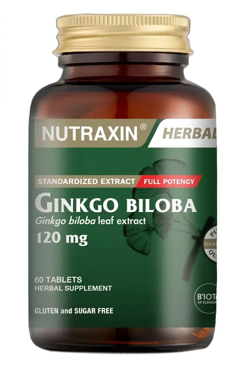 Nutraxin Ginko Biloba 60 Tablet